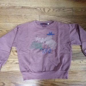 The animals observatory kids pink sweatshirt size 8